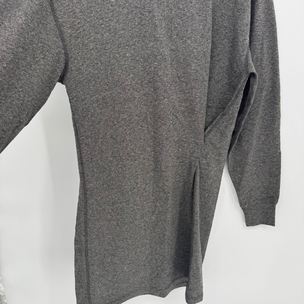 Cabi Charcoal Gray Long Sleeve Crew‎ Neck Career Sweatshirt Dress Size S - Picture 4 of 7